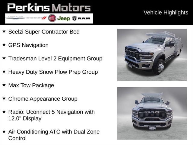 2026 RAM Ram 5500 Chassis Cab RAM 5500 TRADESMAN CHASSIS CREW CAB 4X4 84 CA