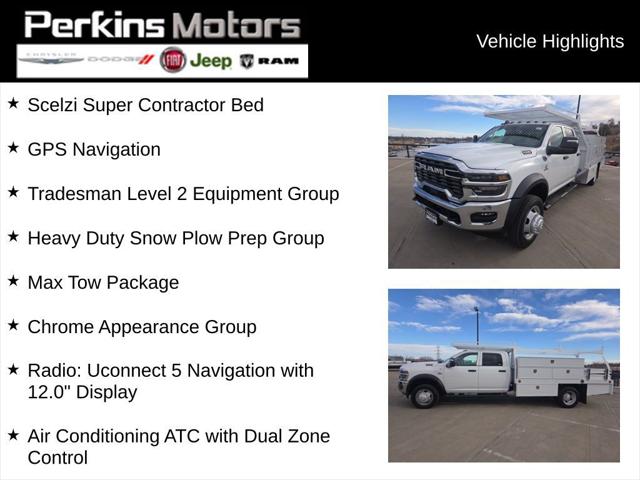 2026 RAM 5500 Chassis RAM 5500 TRADESMAN CHASSIS CREW CAB 4X4 84 CA