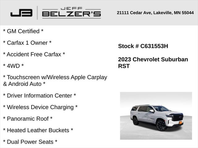 2023 Chevrolet Suburban 4WD RST