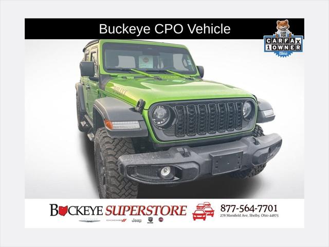 2025 Jeep Wrangler 4-Door Willys 4x4 2025 Jeep Wrangler 4-Door Willys 4x4