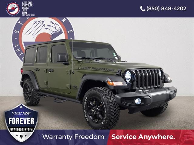 2021 Jeep Wrangler Unlimited Willys 4x4 2021 Jeep Wrangler Unlimited Willys 4x4