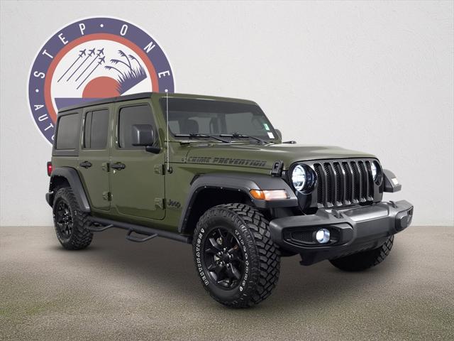 2021 Jeep Wrangler Unlimited Willys 4x4 2021 Jeep Wrangler Unlimited Willys 4x4