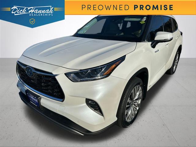 2021 Toyota Highlander Hybrid Platinum 2021 Toyota Highlander Hybrid Platinum