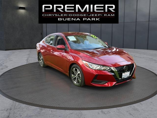 2022 Nissan Sentra SV Xtronic CVT