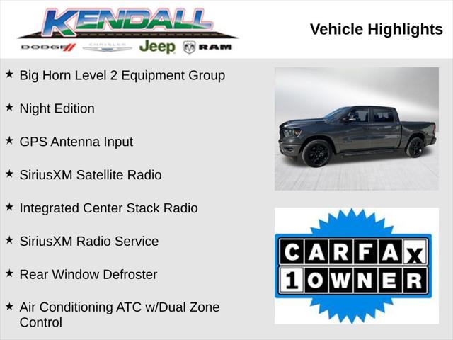 2022 RAM 1500 Big Horn Crew Cab 4x2 57 Box 2022 RAM 1500 Big Horn Crew Cab 4x2 57 Box