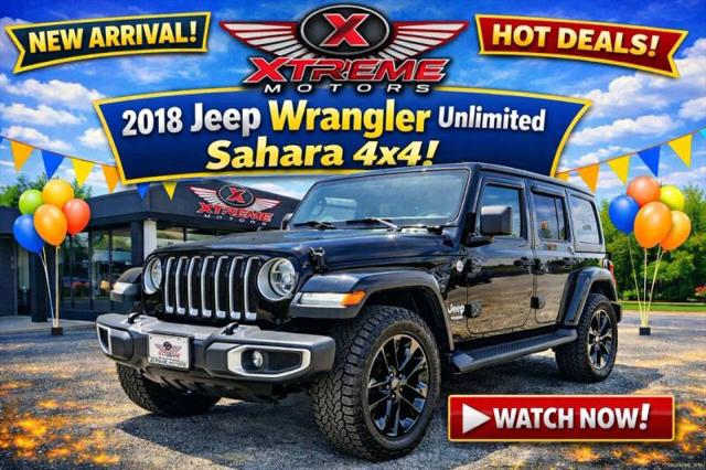 2018 Jeep Wrangler Unlimited Sahara for sale in Indianapolis, IN