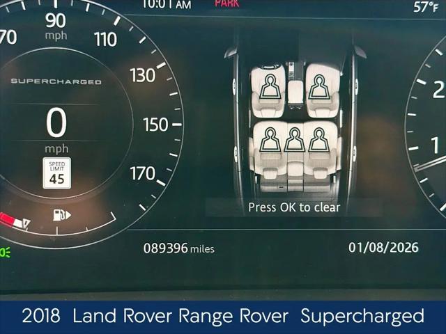 2018 Land Rover Range Rover 5.0L V8 Supercharged