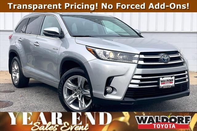 2018 Toyota Highlander Hybrid Limited 2018 Toyota Highlander Hybrid Limited