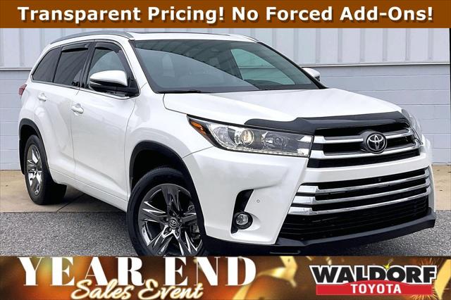 2019 Toyota Highlander Limited Platinum 2019 Toyota Highlander Limited Platinum