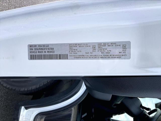 2026 Ram ProMaster Cargo Van Tradesman Low Roof 118" WB w/Pass Seat