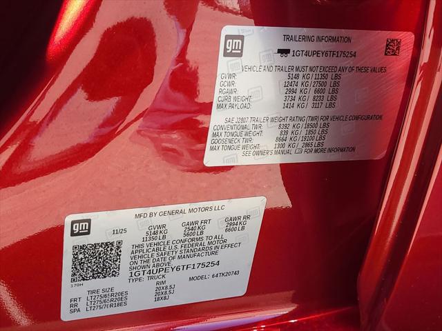 2026 GMC Sierra 2500HD Crew Cab, Standard Bed, AT4, 4WD
