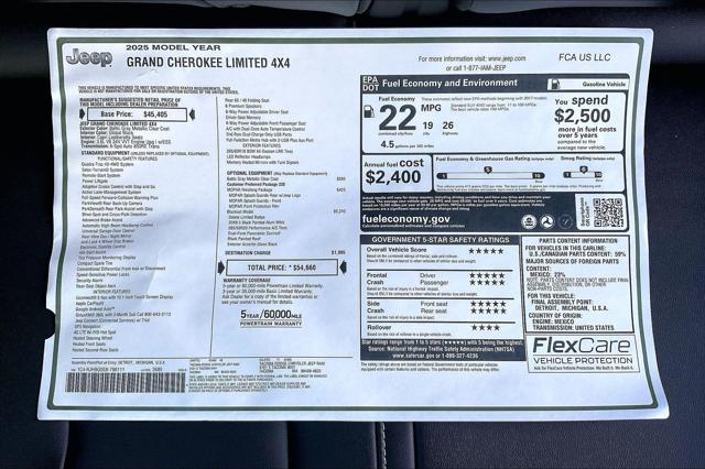 2025 Jeep Grand Cherokee Limited 4x4