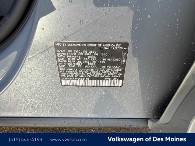 2026 Volkswagen Atlas SEL Premium R-Line