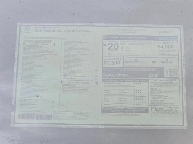 2026 Ram 1500 Rebel Crew Cab 4x4 5'7" Box