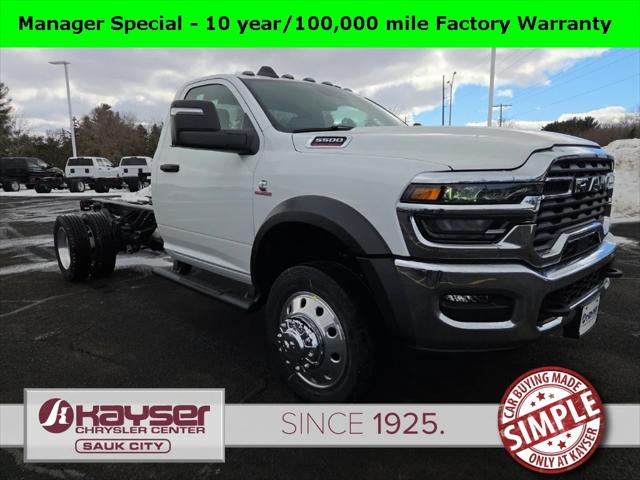 2026 RAM Ram 5500 Chassis Cab RAM 5500 TRADESMAN CHASSIS REGULAR CAB 4X4 84 CA 2026 RAM Ram 5500 Chassis Cab RAM 5500 TRADESMAN CHASSIS REGULAR CAB 4X4 84 CA