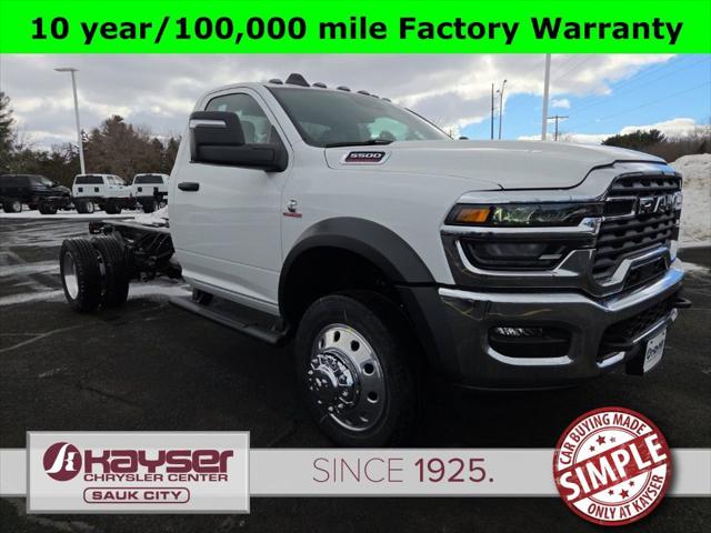 2026 RAM Ram 5500 Chassis Cab RAM 5500 TRADESMAN CHASSIS REGULAR CAB 4X4 84 CA