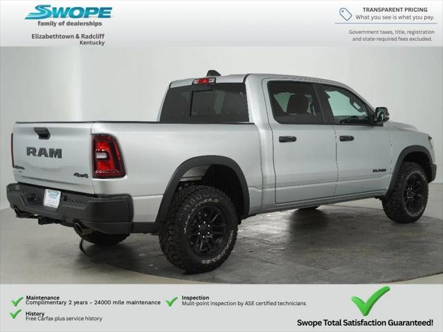 2026 RAM Ram 1500 RAM 1500 REBEL CREW CAB 4X4 57 BOX