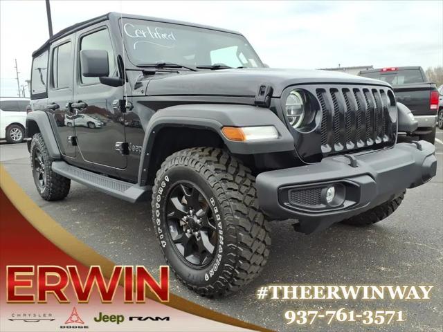 2022 Jeep Wrangler Unlimited Willys 4x4 for sale in Troy, OH