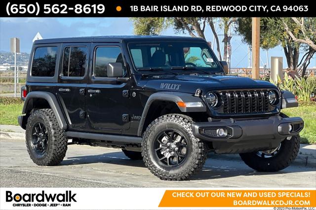 2026 Jeep Wrangler 4-Door Willys 4x4 for sale in Redwood City, CA