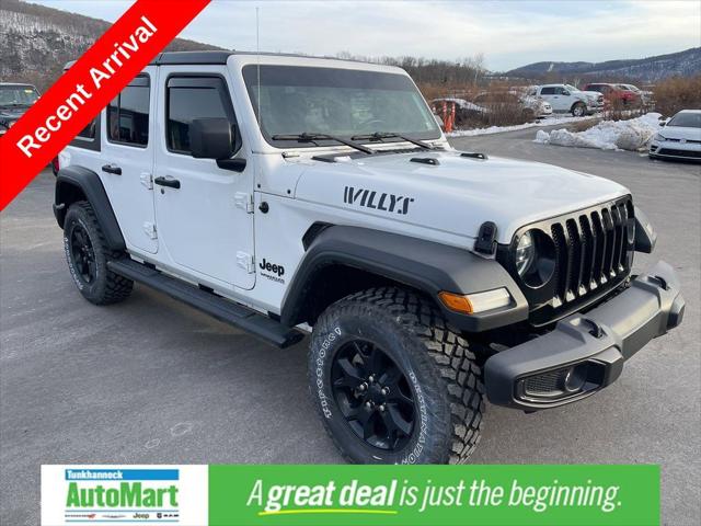 2021 Jeep Wrangler Unlimited Willys 4x4 2021 Jeep Wrangler Unlimited Willys 4x4