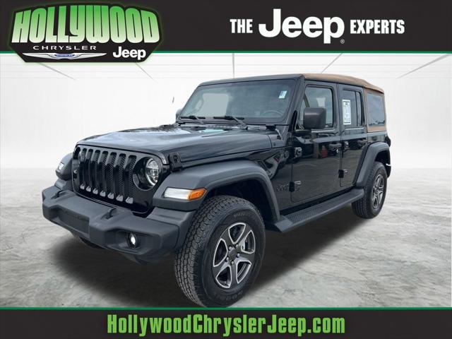 2020 Jeep Wrangler Unlimited Black and Tan 4X4 2020 Jeep Wrangler Unlimited Black and Tan 4X4
