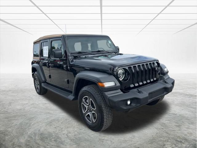 2020 Jeep Wrangler Unlimited Black and Tan 4X4 2020 Jeep Wrangler Unlimited Black and Tan 4X4