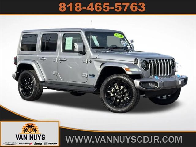 2021 Jeep Wrangler 4xe Unlimited High Altitude 4x4