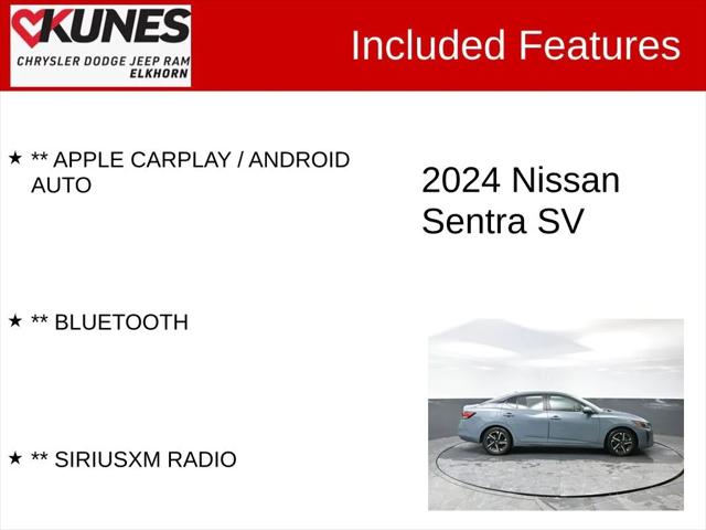 2024 Nissan Sentra SV Xtronic CVT