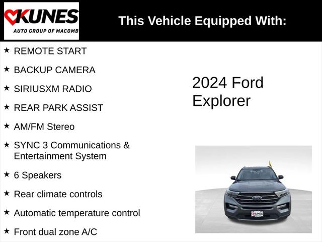 2024 Ford Explorer XLT 2024 Ford Explorer XLT
