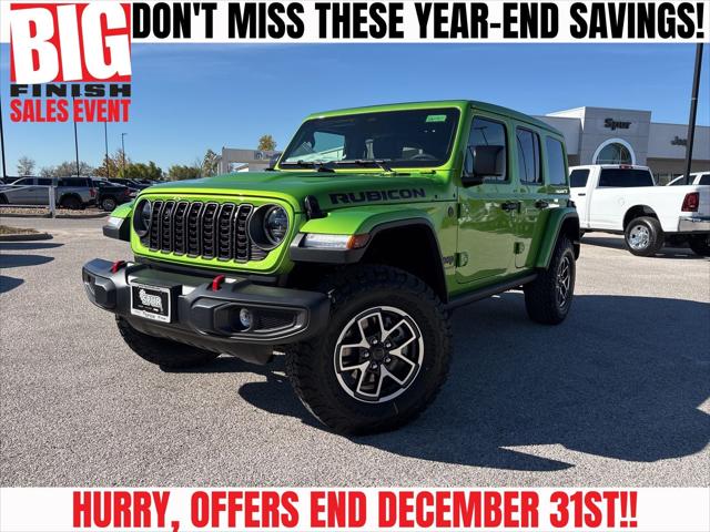 2026 Jeep Wrangler WRANGLER 4-DOOR RUBICON 2026 Jeep Wrangler WRANGLER 4-DOOR RUBICON