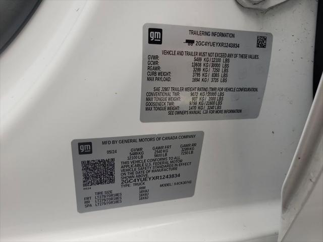 2024 Chevrolet Silverado 3500HD 4WD Crew Cab Standard Bed LTZ