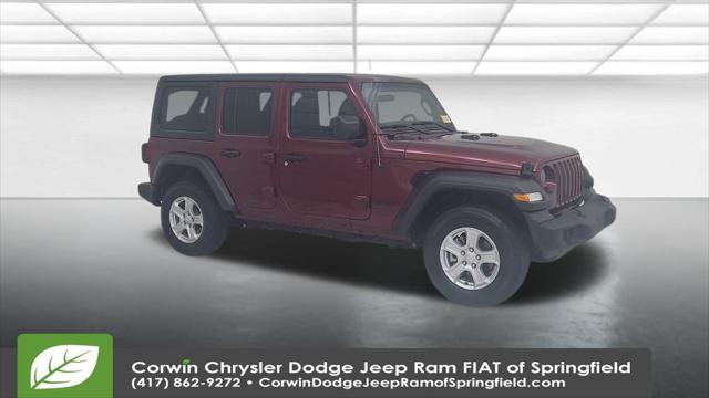 2022 Jeep Wrangler Unlimited Sport S 4x4