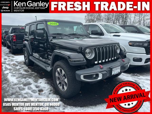 2018 Jeep Wrangler Unlimited Sahara 4x4