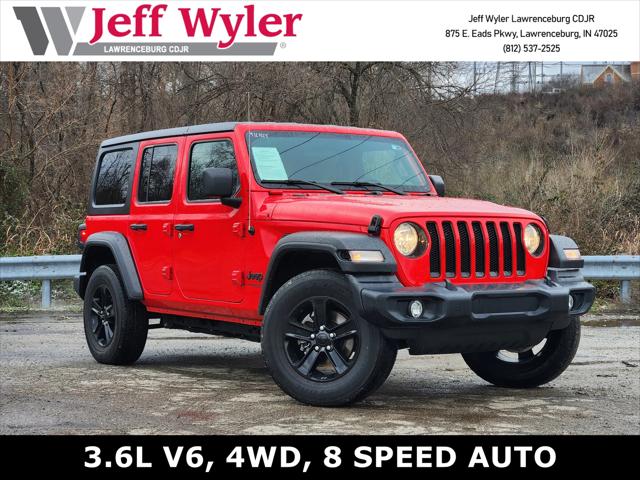 2022 Jeep Wrangler Unlimited Sport Altitude 4x4 2022 Jeep Wrangler Unlimited Sport Altitude 4x4
