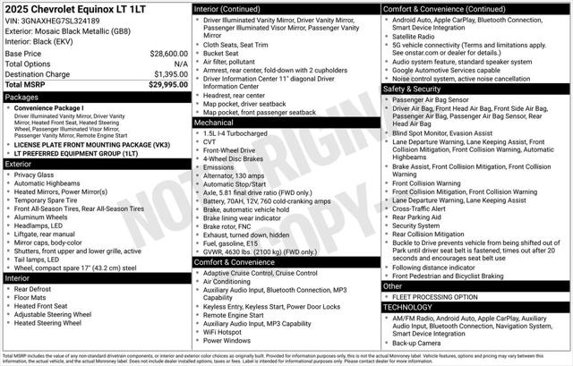 2025 Chevrolet Equinox FWD LT 2025 Chevrolet Equinox FWD LT