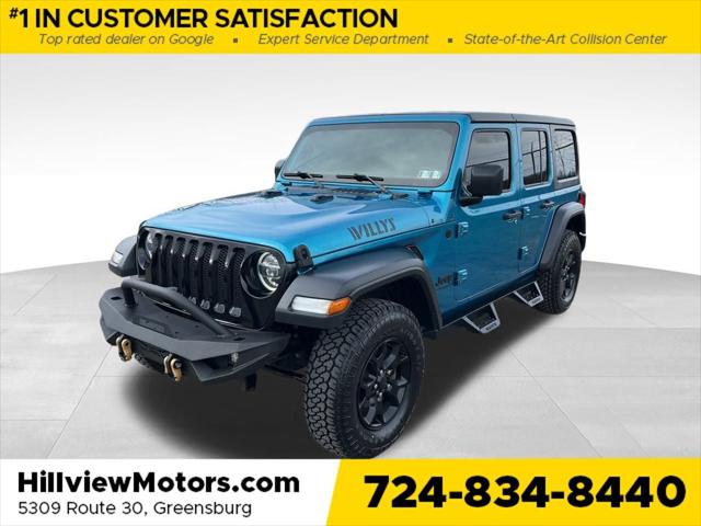 2020 Jeep Wrangler Unlimited Willys 4X4 2020 Jeep Wrangler Unlimited Willys 4X4