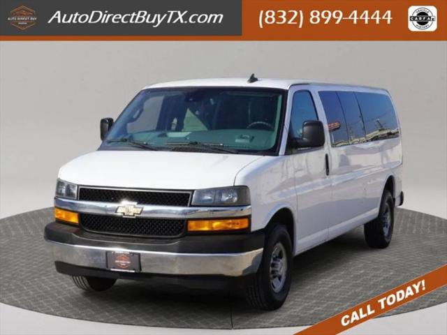 2020 Chevrolet Express Passenger RWD 3500 Extended Wheelbase LT for sale in Houston, TX