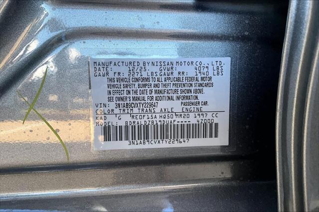 2026 Nissan Sentra SV