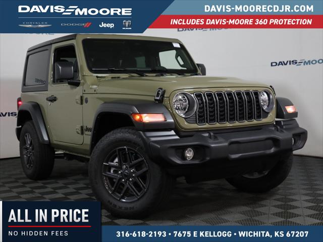 2026 Jeep Wrangler 2-Door Sport S 4x4 for sale in Wichita, KS