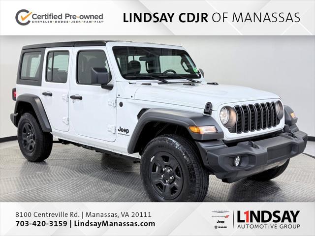 2024 Jeep Wrangler 4-Door Sport 4x4