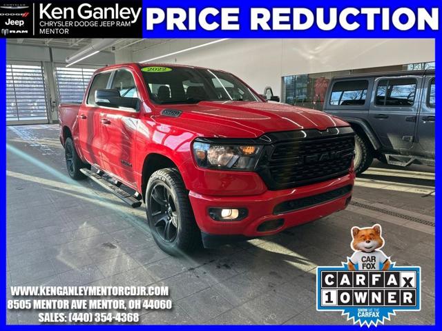 2022 RAM 1500 Big Horn Crew Cab 4x4 57 Box 2022 RAM 1500 Big Horn Crew Cab 4x4 57 Box