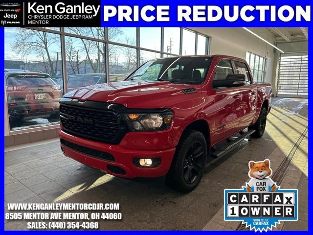 2022 RAM 1500 Big Horn Crew Cab 4x4 57 Box 2022 RAM 1500 Big Horn Crew Cab 4x4 57 Box