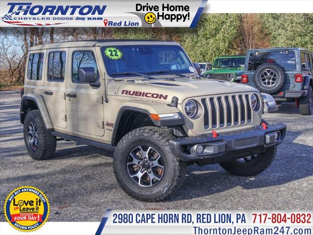 2022 Jeep Wrangler Unlimited Rubicon 4x4