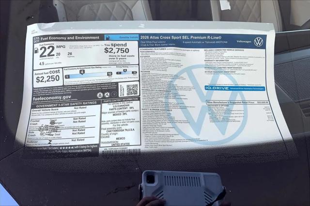 2026 Volkswagen Atlas Cross Sport SEL Premium R-Line
