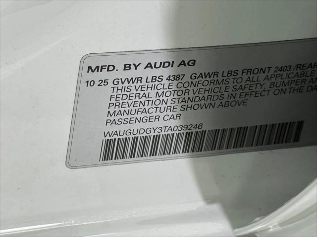 2026 Audi A3 Premium 40 TFSI quattro S tronic