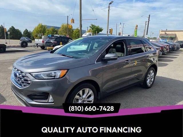 2021 Ford Edge Titanium for sale in Lapeer, MI