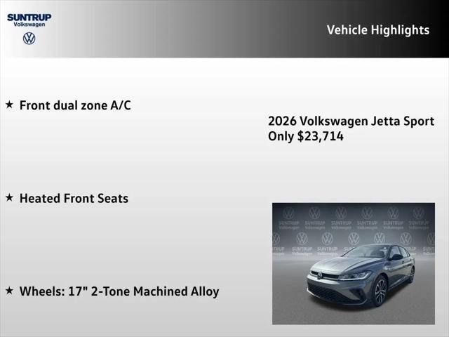 2026 Volkswagen Jetta Sport