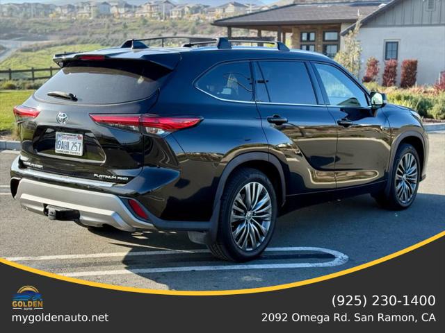 2022 Toyota Highlander Platinum