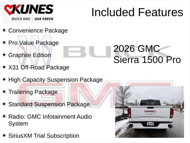 2026 GMC Sierra 1500 Pro