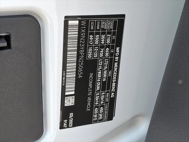 2023 Mercedes-Benz Sprinter 4500 Chassis Standard Roof 4-Cyl Diesel HO